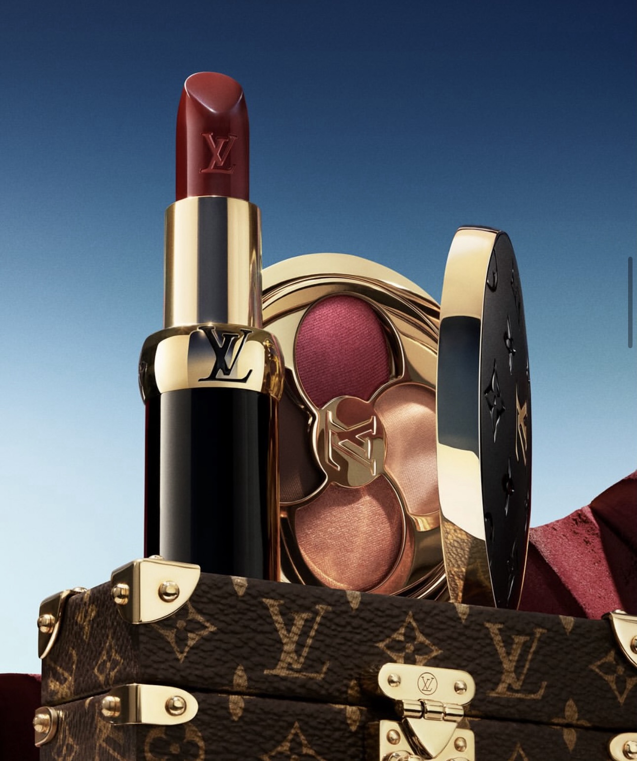 Первая коллекция косметики  Louis Vuitton: La Beauté